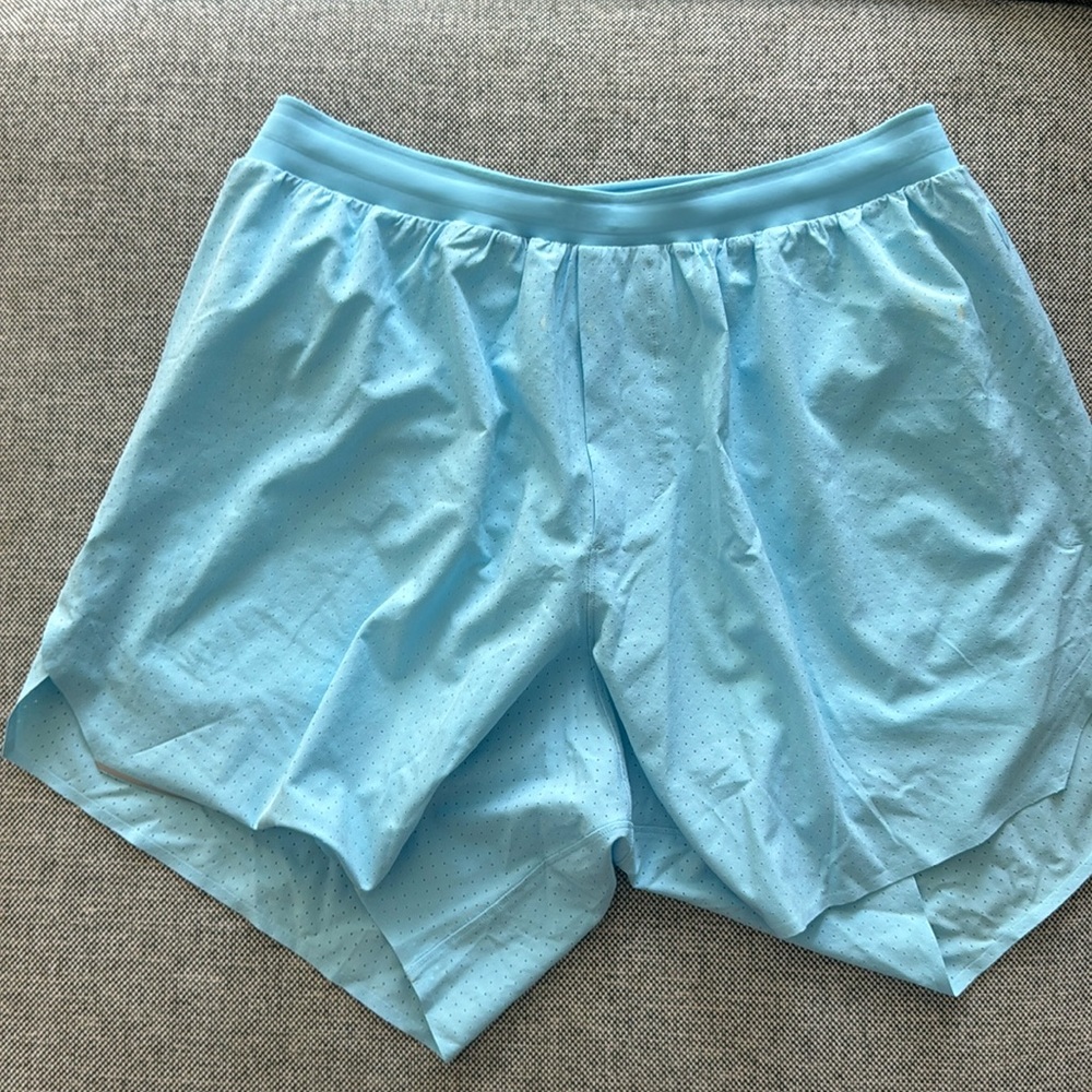 Lululemon 6’’ running shorts.